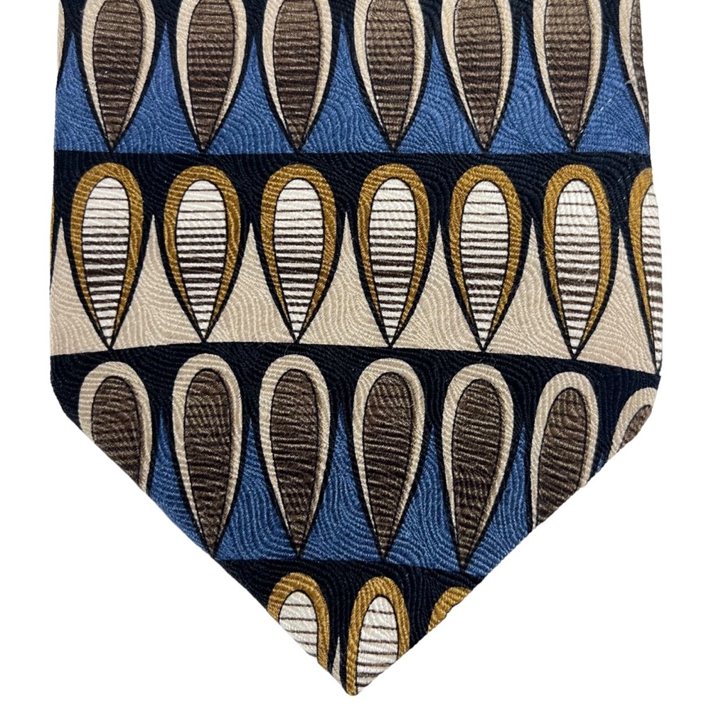 Pierre Balmain | Necktie 58.5” | Vintage 100% Silk‎ Patterned Tie